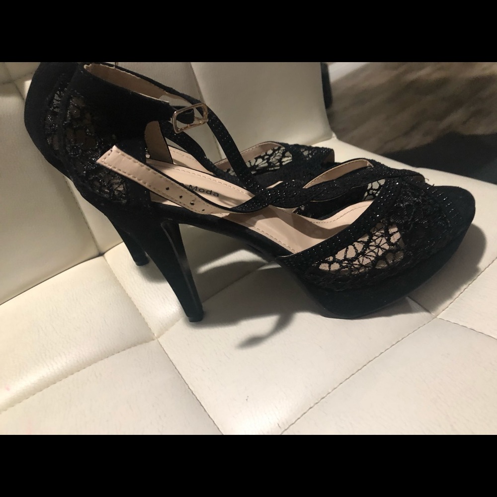 Top moda high heels in size 8 1/2